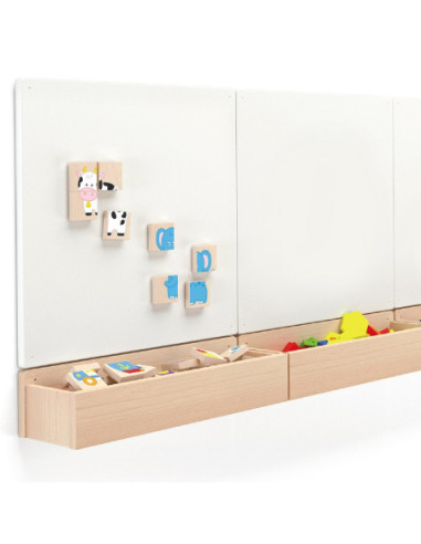 Drewniane Puzzle Magnetyczne Zwierzęta Układanka Viga Toys