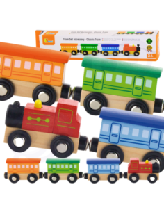 Viga Farma 6 Figurek Drewnianych