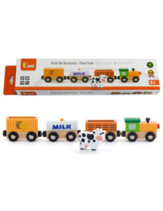 Viga Farma 6 Figurek Drewnianych