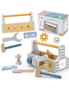 VIGA PolarB Drewniana Skrzynka z Narzędziami