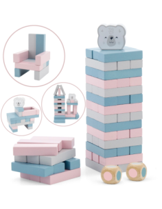 Drewniana gra Jenga Viga Toys
