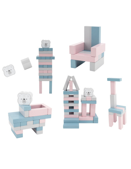 Drewniana gra Jenga Viga Toys