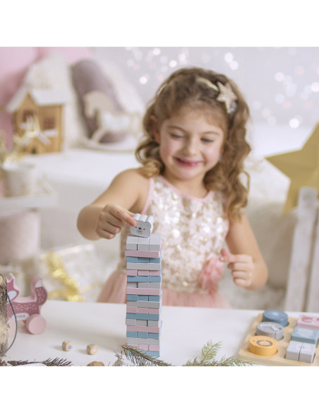 Drewniana gra Jenga Viga Toys