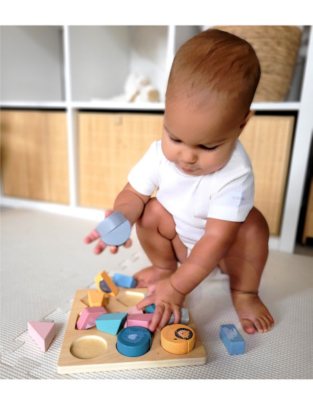 Puzzle Edukacyjne Drewniane Viga Zwierzęta