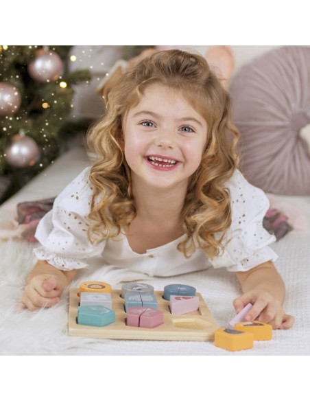 Puzzle Edukacyjne Drewniane Viga Zwierzęta