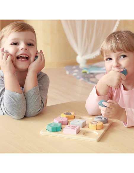 Puzzle Edukacyjne Drewniane Viga Zwierzęta