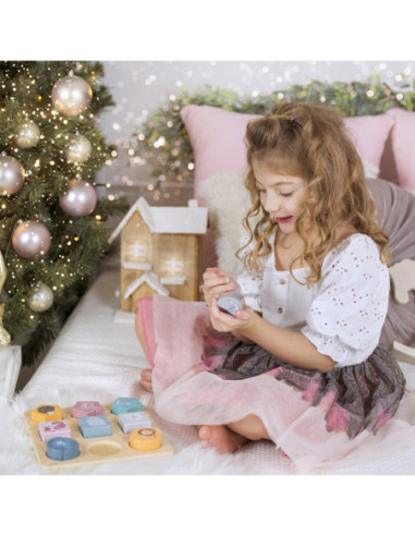 Puzzle Edukacyjne Drewniane Viga Zwierzęta