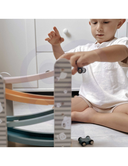  Drewniana Zjeżdżalnia Dla Samochodzików Viga