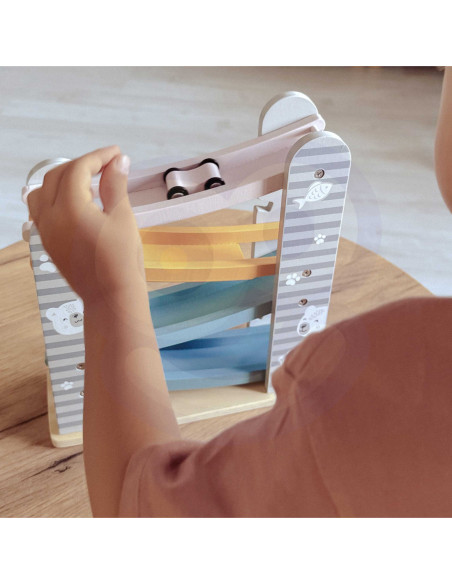  Drewniana Zjeżdżalnia Dla Samochodzików Viga