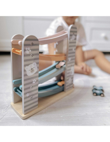  Drewniana Zjeżdżalnia Dla Samochodzików Viga