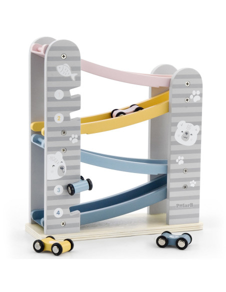  Drewniana Zjeżdżalnia Dla Samochodzików Viga