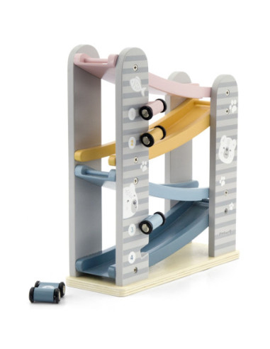  Drewniana Zjeżdżalnia Dla Samochodzików Viga