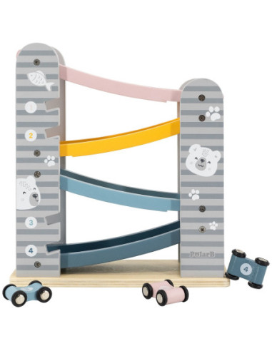  Drewniana Zjeżdżalnia Dla Samochodzików Viga