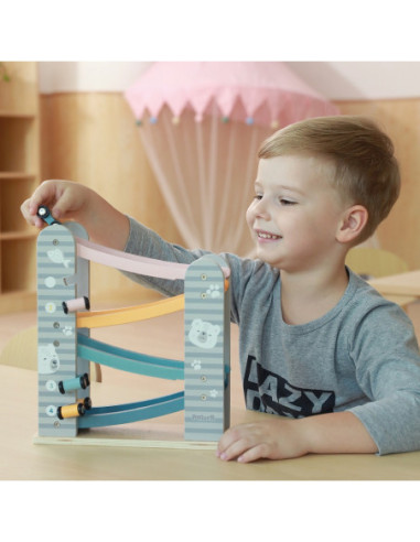  Drewniana Zjeżdżalnia Dla Samochodzików Viga