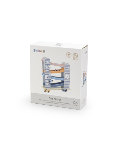  Drewniana Zjeżdżalnia Dla Samochodzików Viga