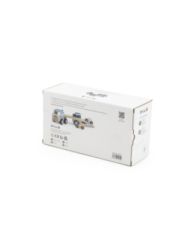 Drewniana laweta z samochodzikami Viga Toys