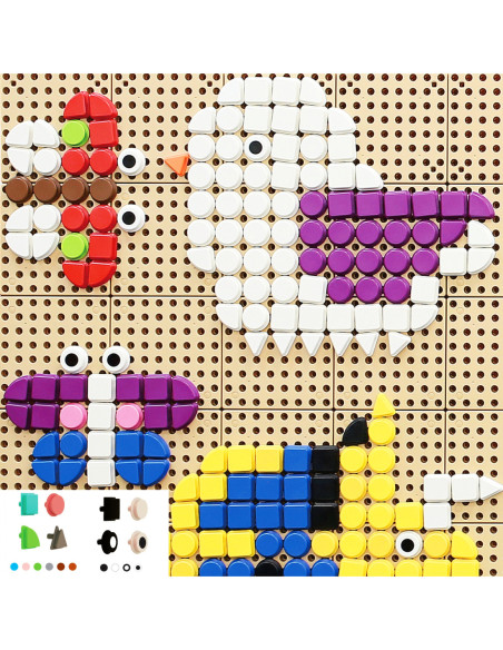 MASTERKIDZ Geometryczne Elementy Tablic 256 szt