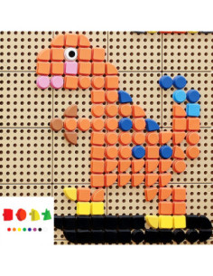 MASTERKIDZ Geometryczne Elementy 8 Kolorów 2