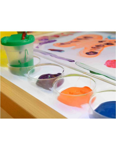 MASTERKIDZ Kwadratowa Taca do Malowania