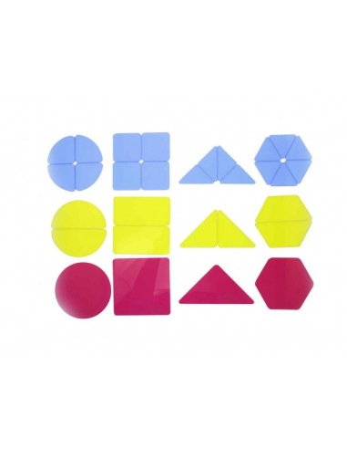 MASTERKIDZ Półprzezroczyste Kształty Geometryczne