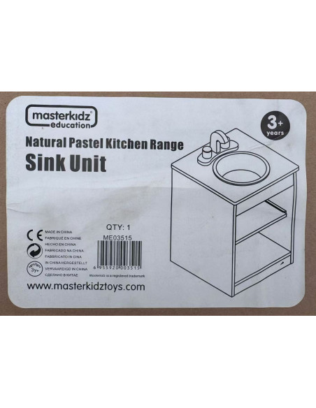 MASTERKIDZ Pastelowa Szafka ze Zlewem