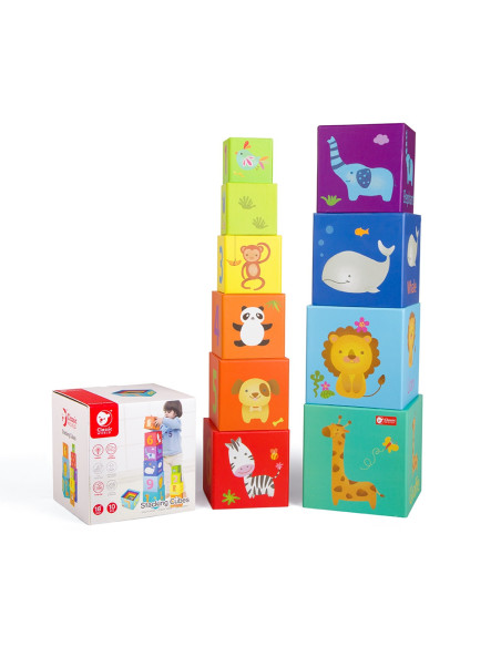 CLASSIC WORLD Kartonowa Układanka Klocki Edukacyjne