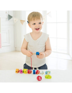 CLASSIC WORLD Drewniane Koraliki Ruch Drogowy 13 elementów 2