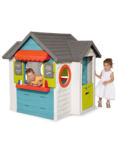 SMOBY Duży Domek Ogrodowy Kuchnia Szefa Restauracja Barek