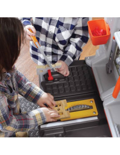 Duży Warsztat dla Dzieci Kącik majsterkowicza Światlo + 45 Akcesoria STEP2 2