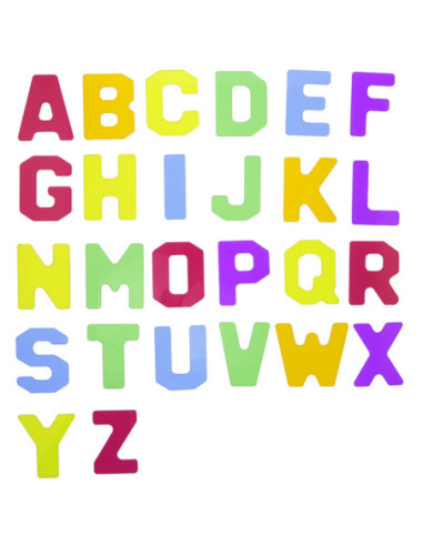 MASTERKIDZ Przezroczyste Cyfry i Litery 38 szt.