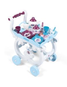 SMOBY Kraina Lodu II Wózek z Zastawą i tacą