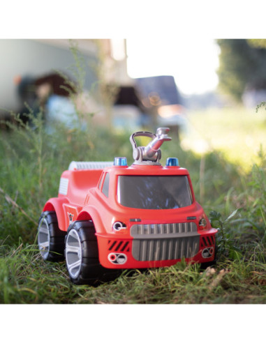 Jeździk Straż Pożarna Samochód Pchacz Armatka Wodna BIG