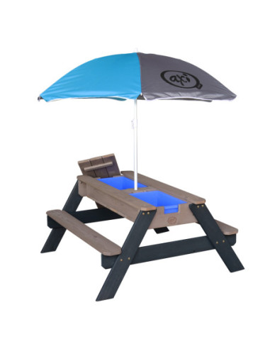 AXI Stół Piaskownica Piasek/Woda z Parasolem