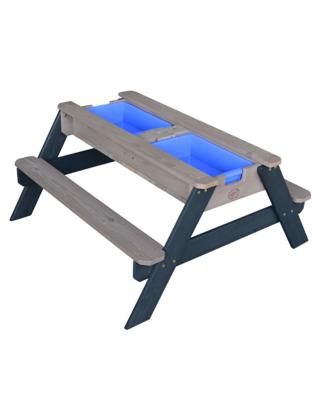 AXI Stół Piaskownica Piasek/Woda z Parasolem