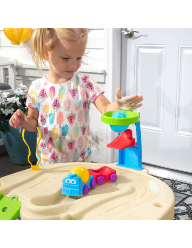 STEP2 Plac Budowy Stół wodny z akcesoriami