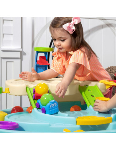 STEP2 Plac Budowy Stół wodny z akcesoriami