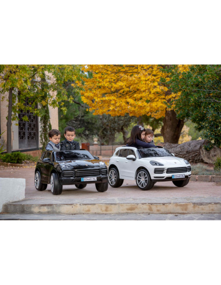Porshe Cayenne S Samochodzik 12V R/C MP3 Światło Injusa