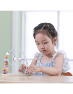 Drewniany Labirynt Przeplatanka Edukacyjna VIGA PolarB 2