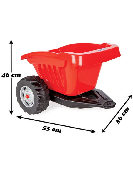 WOOPIE Przyczepka ACTIVE TARILER Czerwona 35 kg