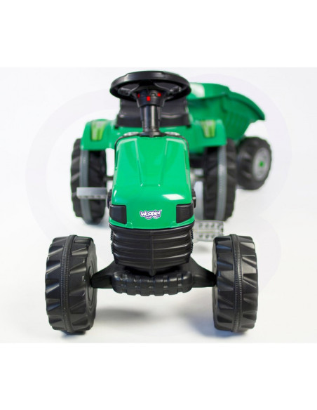 WOOPIE Traktor na Pedały Zielony