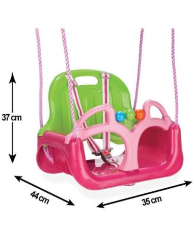 WOOPIE Huśtawka Swing 3w1 Różowa