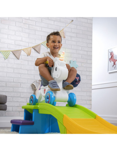 Step2 Kolejka Górska Tor Jeździk Jednorożec Unicorn