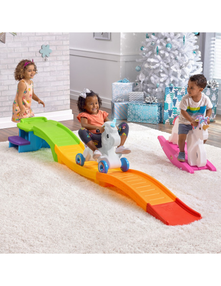 Step2 Kolejka Górska Tor Jeździk Jednorożec Unicorn