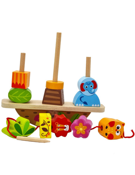 TOOKY TOY Układanka Balansująca Zwierzęta