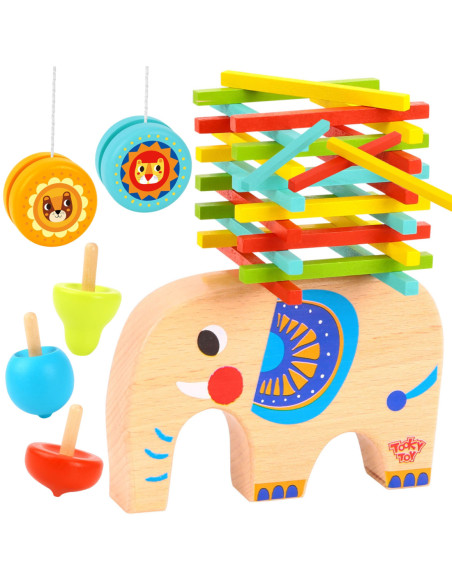 TOOKY TOY Zestaw Gier ręcznościowych 46el.