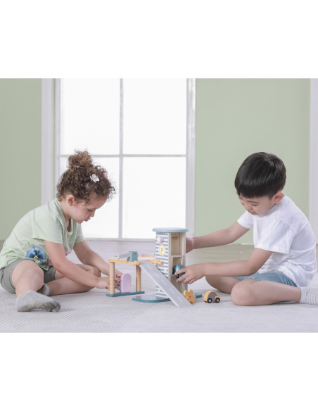 VIGA PolarB Parking Garaż z Helikopterem