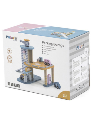 VIGA PolarB Parking Garaż z Helikopterem