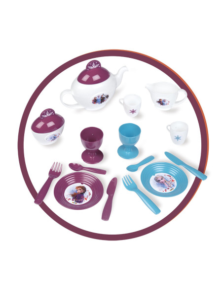 SMOBY Kraina Lodu II Taca z Zastawą XL Akcesoria