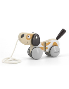 VIGA PolarB Wooden Pulling Dog