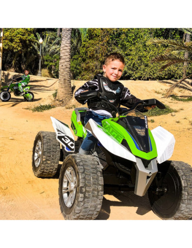 INJUSA DUŻY Quad Rage 24V Ekstremalny od 6 lat do 50kg